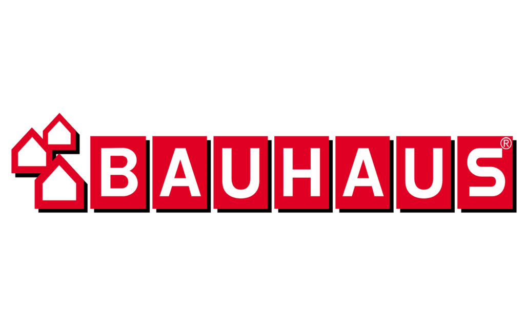 Bauhuas logotyp, bauhaus är återförsäljare av drybox avfuktare