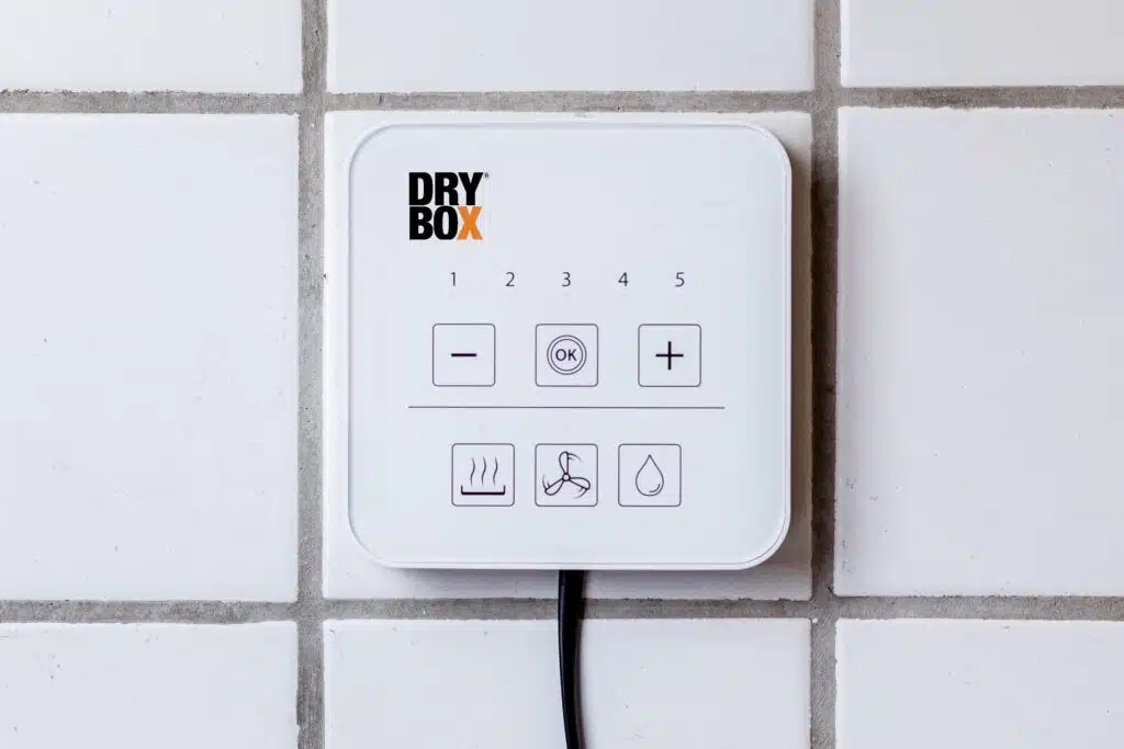 Drybox Digital display till Drybox X4 och X5 svensktillverkade adsorptionsavfuktare.