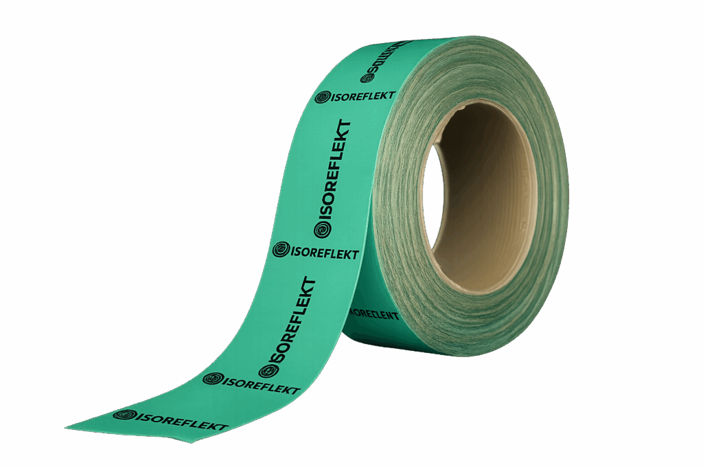 Tätningstejp Isoreflekt drybox, tätningstejp åldersbeständig ångtät tejprulle.