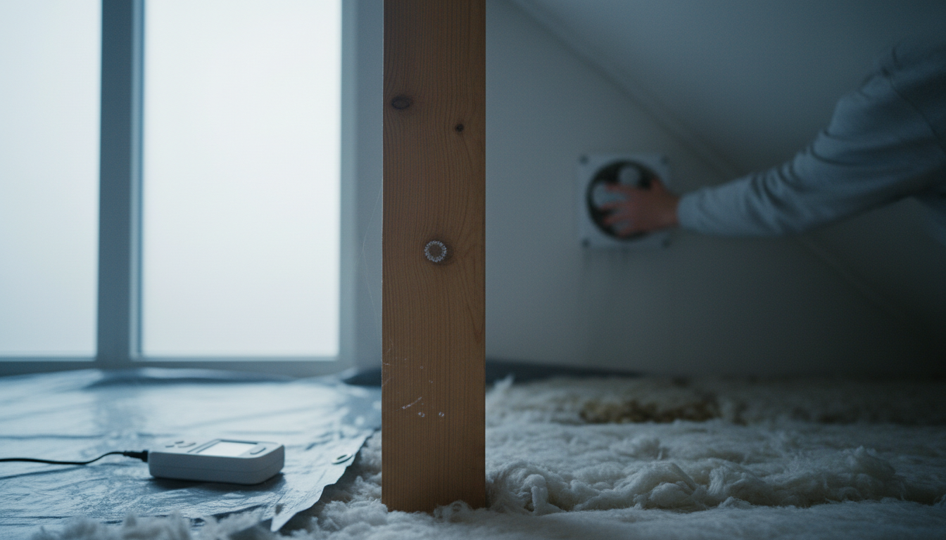 När bör man installera vindsavfuktare?