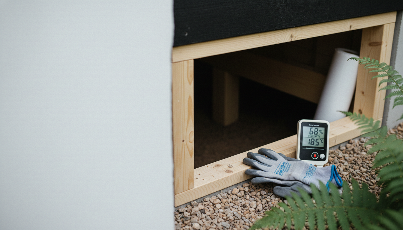 Vad orsakar fukt i torpargrund?